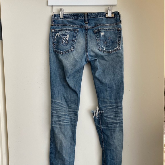 AG Heavily Destroyed Jeans - Picture 3 of 7